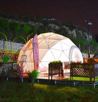 武威河南球形帐篷-室外浪漫乐园